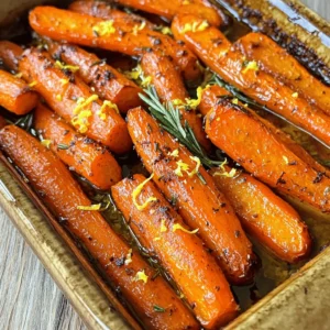 - 1 pound carrots, peeled and cut into uniform sticks - 2 tablespoons extra-virgin olive oil - 2 tablespoons fresh rosemary, finely chopped - 1 teaspoon garlic powder - Sea salt and freshly cracked black pepper to taste - 1 tablespoon honey (optional for added sweetness) - Zest of 1 lemon, preferably organic Using fresh and high-quality ingredients makes a big difference in flavor. Carrots are sweet and healthy. They give your dish a bright color and a satisfying crunch. Rosemary adds a wonderful earthy taste that pairs well with carrots. Olive oil helps them roast perfectly, giving them a golden brown color. Adding lemon zest gives a refreshing kick. It brightens the dish and adds a nice contrast to the sweetness of the carrots. Honey, if you choose to include it, enhances their natural sweetness even more. - Calories per serving: about 90 - Macronutrient breakdown: - Fats: 4g - Proteins: 1g - Carbs: 15g These roasted carrots are not just tasty; they are healthy too! Carrots are full of vitamin A, which is great for your eyes. Olive oil contains healthy fats that can support your heart. Rosemary has antioxidants that can help protect your body. Lemon zest adds vitamin C, boosting your immune system. This dish not only tastes good but also supports your well-being. - Pair with roasted chicken or fish for a complete meal. - Serve at holiday dinners for a colorful side dish. - Great for potlucks or family gatherings. These carrots fit well with many main dishes. Their vibrant color makes them a hit at any table. You can also enjoy them as a healthy snack! If you want to try this recipe, check out the Full Recipe for more details. First, preheat your oven to 425°F (220°C). This temperature helps the carrots roast well, making them sweet and tender. While your oven heats, prepare your baking sheet. Line it with parchment paper. This makes cleaning up easy and helps prevent sticking. In a large bowl, combine the carrot sticks with 2 tablespoons of extra-virgin olive oil. Make sure every piece gets coated. Next, add 2 tablespoons of finely chopped rosemary and 1 teaspoon of garlic powder. Now, season with sea salt and freshly cracked black pepper. If you like a touch of sweetness, drizzle in 1 tablespoon of honey. Mix everything well to ensure the flavors blend. Place the prepared carrots onto the lined baking sheet in a single layer. Avoid crowding them, as this helps them roast evenly. Put the baking sheet in your preheated oven. Roast the carrots for about 25-30 minutes. Halfway through, give them a toss to promote even cooking. When they are tender and caramelized, remove them from the oven. Sprinkle the zest of 1 lemon over the top and toss lightly to add a fresh flavor. Enjoy these rosemary roasted carrots as a vibrant side dish with your meal. For the full recipe, check the details above. To get great caramelization, space is key. Place carrots on the baking sheet in a single layer. If they overlap, they will steam instead of roast. This step is vital for that sweet, rich flavor. To check if your carrots are done, poke them with a fork. They should be tender and have nice brown spots. Adjust your seasoning based on your taste. Start with sea salt and black pepper. You can always add more later. Mixing in other herbs, like thyme or parsley, can add extra flavor. Experiment to find your perfect blend. Adding garlic or shallots brings depth to the dish. Simply toss them in with the carrots before roasting. You can also use different types of honey. Each variety adds a unique sweetness and character. Choose one that you enjoy for a delightful twist. {{image_4}} You can change the flavor of rosemary roasted carrots easily. Try thyme or oregano instead of rosemary. These herbs add a different taste but still keep it fresh. You can also add balsamic vinegar for a tangy kick. A splash of vinegar can enhance the sweetness of the carrots. It creates a nice balance that many enjoy. You have choices when cooking carrots. Air frying is a quick way to get crispy edges. It cooks faster and uses less oil. Roasting gives a rich flavor, while air frying is lighter. If you want softer carrots, steaming is a great option. Steamed carrots are tender and keep a bright color. This method works well if you want to mash them later. Feel free to mix in seasonal veggies for variety. Add peppers or zucchini in summer for color and taste. In fall, try adding sweet potatoes for a heartier dish. Nuts or seeds can also add crunch. Toasted almonds or pumpkin seeds bring texture and flavor. These additions make your dish exciting and full of nutrients. For the full recipe, check out the detailed steps provided above. To keep your leftover rosemary roasted carrots fresh, store them in the fridge. Place them in an airtight container. This helps prevent moisture loss and keeps flavors intact. If you want to keep them longer, you can freeze them. First, let the carrots cool down completely. Then, lay them flat on a baking sheet and freeze for about an hour. Once frozen, transfer them to a freezer-safe bag. This method helps keep the carrots from sticking together. When you are ready to enjoy your leftover carrots, reheating is key. The best way to reheat them is in the oven. Preheat your oven to 350°F (175°C). Spread the carrots on a baking sheet and heat for about 10-15 minutes. This method helps keep the texture crispy. You can also use a microwave, but they may get soggy. If you use the microwave, heat for 1-2 minutes at a time until warm. In the fridge, your cooked carrots will last about 3-5 days. Always check for signs of spoilage. If you see any mold or a bad smell, it’s best to throw them away. If the carrots look dry or shriveled, they may not taste good anymore. Store them properly to enjoy their vibrant flavors from the Full Recipe. Cutting carrots into uniform sticks is key for even cooking. Aim for pieces about 1/2 inch thick. This size helps them roast well, ensuring they cook at the same rate. If some pieces are smaller, they may burn, while larger pieces stay hard. A sharp knife makes this task easy. Yes, you can use dried rosemary instead of fresh. However, the flavor is different. Fresh rosemary has a bright, sharp taste. Dried rosemary is more potent and can taste slightly woody. If using dried, cut the amount by half. This helps balance the flavors in your dish. Peeling carrots is not necessary, but it has pros and cons. Peeling can make them look nicer and taste sweeter. However, leaving the skin on adds nutrients. Carrot skins contain fiber and vitamins. If they are organic, you can enjoy them unpeeled. Just wash them well before roasting. Roasting carrots is simple and rewarding. We explored ingredients, like fresh rosemary and honey, for flavor. I shared tips for perfect texture and the best cooking methods, like roasting or air frying. You can enhance your dish with various seasonings and even add seasonal veggies. Whether for a family dinner or a special occasion, roasted carrots bring joy. Trust me, experimenting with this dish can lead to delicious outcomes. Enjoy your cooking adventure!