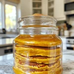 To make your healthy pumpkin spice syrup, gather these key ingredients: - 1 cup pure pumpkin puree - 1 cup water - 1 tablespoon pure maple syrup - 1 teaspoon pumpkin pie spice (or combine 1/2 teaspoon cinnamon, 1/4 teaspoon nutmeg, and 1/4 teaspoon ginger) - 1 teaspoon pure vanilla extract - 1/2 cup brown sugar (light or dark) - A pinch of salt These ingredients form the base of a rich, flavorful syrup. The pumpkin puree gives it a smooth texture. The spices add warmth and depth, making it perfect for fall. If you want to switch things up, consider these options: - Honey: A natural sweetener that works well. - Coconut sugar: A lower-glycemic option, great for health. - Agave syrup: Sweetens without adding much flavor. Feel free to adjust the sweetness to suit your taste. Each substitution brings a unique flavor profile. This syrup is not just tasty; it’s healthy too: - Pumpkin puree: Packed with fiber, vitamin A, and antioxidants. - Maple syrup: Contains minerals like manganese and zinc. - Spices: Cinnamon and ginger may boost metabolism and digestion. Using these ingredients makes your syrup a guilt-free treat. You get flavor and nutrition in one delicious package. For the full recipe, check out the details above. Enjoy creating your own healthy pumpkin spice syrup! Start by gathering your ingredients. You need pure pumpkin puree and water. In a medium saucepan, combine one cup of pumpkin puree with one cup of water. Use a whisk and mix until smooth. This step is key. A smooth base helps the flavors blend well. Next, place the saucepan on medium heat. Bring the mixture to a gentle simmer. Stir it occasionally to stop it from sticking. Once it simmers, add the pure maple syrup, pumpkin pie spice, pure vanilla extract, brown sugar, and a pinch of salt. Stir thoroughly. Keep it on a low simmer for about 5 to 7 minutes. This helps thicken the syrup and meld the flavors together nicely. After simmering, take the saucepan off the heat. Allow the syrup to cool for a few minutes. Then, strain it through a fine-mesh sieve into a clean glass jar or bottle. This step removes lumps and gives you a smooth texture. Let it cool completely before sealing it tightly. Store your delicious syrup in the fridge for later use. Check out the Full Recipe for additional tips on presentation and serving! To get the best flavor in your pumpkin spice syrup, use fresh pumpkin puree. You can make your own from roasted pumpkin. This adds a rich taste that canned puree can't match. Always mix your ingredients well. This helps blend the spices and flavors. Choose high-quality maple syrup for extra sweetness. A good vanilla extract enhances the overall flavor too. One mistake is cooking the syrup too fast. If you cook it on high heat, it might burn. Stir the mixture often while it simmers. This helps avoid sticking and burning. Another mistake is not straining the syrup. Straining removes lumps and gives your syrup a smooth texture. Finally, don’t skip the salt. A pinch of salt balances the sweetness and enhances the flavors. This syrup pairs well with many foods. Drizzle it over pancakes or waffles for a tasty breakfast. You can also mix it into coffee or tea for a cozy drink. Try adding it to oatmeal or yogurt for a fall twist. It even makes a great topping for ice cream. For a festive touch, serve it with whipped cream on desserts. For the complete recipe, check out the Full Recipe section. {{image_4}} You can easily make this syrup dairy-free and vegan. Simply replace the brown sugar with coconut sugar. Coconut sugar adds a nice caramel flavor. Use a dairy-free milk, like almond or oat milk, instead of adding any cream. This way, you keep your pumpkin spice syrup creamy and delicious while sticking to vegan options. Want to jazz up your syrup? Try adding different flavors! You can mix in a bit of caramel extract for a sweet twist. For a nutty flavor, try adding hazelnut extract. If you love spice, consider adding a pinch of cardamom or cloves. Each addition can create a new taste experience that you will enjoy. To make a low-calorie version, cut back on the brown sugar. You can swap it with a sugar substitute like stevia or erythritol. These alternatives give you sweetness without the extra calories. You can also use unsweetened pumpkin puree to cut calories while keeping that rich pumpkin taste. This way, you can indulge without any guilt. For the full recipe, check out the main article and enjoy making your healthy pumpkin spice syrup! To keep your pumpkin spice syrup fresh, always use a clean jar. A glass jar works well. Let the syrup cool completely before sealing it. This helps avoid condensation inside the jar. Store the jar in the fridge. It should stay fresh for weeks if you follow these steps. Homemade pumpkin spice syrup lasts about two weeks in the fridge. Keep an eye on any changes in smell or texture. If it smells off or looks different, it’s best to toss it. You can use this syrup in many ways, like adding it to coffee, drizzling it over pancakes, or mixing it into smoothies. If you want to keep your syrup longer, freezing is a great option. Pour the cooled syrup into ice cube trays. This way, you can use just a small amount when needed. Once frozen, transfer the cubes into a freezer bag. Label the bag with the date. The syrup can last up to six months in the freezer. Healthy Pumpkin Spice Syrup is made from simple ingredients. Here's what you need: - 1 cup pure pumpkin puree - 1 cup water - 1 tablespoon pure maple syrup - 1 teaspoon pumpkin pie spice (or a mix of cinnamon, nutmeg, and ginger) - 1 teaspoon pure vanilla extract - 1/2 cup brown sugar - A pinch of salt These ingredients come together to create a rich and flavorful syrup. The pumpkin puree adds a creamy texture, while the spices bring warmth and depth. Homemade pumpkin spice syrup lasts about two weeks in the fridge. Store it in a clean glass jar or bottle. Make sure to seal it tightly to keep it fresh. If you want to enjoy it longer, you can freeze portions for later use. Yes, you can use pumpkin pie spice instead of individual spices. This is a great shortcut. Just use 1 teaspoon of pumpkin pie spice instead of mixing the others. It offers the same warm flavor profile for your syrup. You can use Healthy Pumpkin Spice Syrup in many ways. Here are some ideas: - Drizzle it over pancakes or waffles - Stir it into coffee or lattes - Use it as a topping for yogurt or oatmeal - Mix it into smoothies for extra flavor - Add it to baked goods like muffins or bread This syrup adds a touch of fall to any dish! For the full recipe, check out the details above. In this blog, we explored how to make healthy pumpkin spice syrup. We covered key ingredients and their benefits. You learned step-by-step instructions to cook and store your syrup. Tips helped you avoid common mistakes and achieve great flavor. We also shared variations for dairy-free and low-calorie options. In closing, you now have the tools to create a tasty and healthy syrup. Enjoy your homemade pumpkin spice syrup in drinks or desserts!