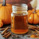 To create the perfect Premium Pumpkin Spice Syrup, you need key ingredients that work together. Here’s what you’ll use: - 1 cup pumpkin puree: This gives your syrup a rich pumpkin flavor. Use canned or homemade for convenience. - 2 cups water: Water forms the base of the syrup, helping dissolve the sugars. - 1 cup brown sugar: This adds depth and a caramel-like sweetness. - 1 cup granulated sugar: This sweetens the syrup, balancing the flavors. - 1 tablespoon vanilla extract: It enhances the overall taste with warmth. - 2 teaspoons pumpkin pie spice: A mix of spices that brings out the fall flavor. - 1/2 teaspoon ground cinnamon: This adds a warm, sweet note. - 1/4 teaspoon ground nutmeg: It gives a hint of earthiness. - 1/4 teaspoon ground ginger: This adds a touch of spice. - Pinch of salt: Helps to balance the sweetness. When choosing these ingredients, opt for high-quality items. Look for organic pumpkin puree and fresh spices. They bring out the best flavors. To elevate your syrup, consider these optional ingredients: - Maple syrup: Use it in place of some granulated sugar for a unique twist. - Cloves: A pinch can add a warm, spicy kick. - Almond extract: This can replace vanilla for a different flavor profile. For those with allergies, opt for: - Coconut sugar: A great substitute for brown and granulated sugars. - Honey or agave syrup: These can serve as natural sweeteners. You will need a few simple tools to make your syrup: - Medium saucepan: This is where you’ll combine all your ingredients. - Wooden spoon or whisk: Use this to stir the mixture until smooth. - Fine-mesh sieve: This helps strain out any solids for a smooth syrup. - Bottle or jar: Choose a clean container to store your finished syrup. Make sure your tools are clean and ready. This will help you create a delicious syrup with ease. To make your Premium Pumpkin Spice Syrup, start by gathering your ingredients. You need: - 1 cup pumpkin puree (either canned or homemade) - 2 cups water - 1 cup brown sugar (packed) - 1 cup granulated sugar - 1 tablespoon vanilla extract - 2 teaspoons pumpkin pie spice - 1/2 teaspoon ground cinnamon - 1/4 teaspoon ground nutmeg - 1/4 teaspoon ground ginger - Pinch of salt In a medium saucepan, combine the pumpkin puree and water. Heat this mixture over medium heat. Stir well to make sure the pumpkin puree blends smoothly with the water. This creates a nice base for your syrup. Next, gradually add both sugars to the saucepan. Keep stirring until they dissolve completely. This is key to getting a smooth syrup. When the sugars are gone, mix in the vanilla extract and spices. Stir well to spread the flavors evenly throughout the syrup. Now, turn the heat up slightly. Let the mixture come to a gentle simmer. This means you should see small bubbles rising to the surface. Simmer for about 15 to 20 minutes. Stir occasionally to prevent sticking. Be careful not to let it boil hard, as that can change the syrup's texture. As it cooks, the flavors will blend and the syrup will thicken. When your syrup reaches the right thickness, remove it from the heat. Let it cool for a few minutes in the saucepan. Now, it’s time to strain the syrup. Use a fine-mesh sieve to remove any solids. This ensures you have a smooth syrup. Pour the strained syrup into a clean bottle or jar. Allow the syrup to cool completely before sealing it. Store it in the refrigerator. It will stay fresh for up to three weeks. For more details, check the Full Recipe. To make the best pumpkin spice syrup, avoid these common mistakes: - Not stirring enough: Stir well to blend flavors and avoid chunks. - Skipping the straining step: Straining helps achieve smooth syrup. - Overcooking: Keep an eye on the heat to prevent burning. You can adjust sweetness and spice levels by: - Adding more sugar for a sweeter syrup. - Mixing in more pumpkin pie spice for a stronger flavor. - Tasting while cooking to find your perfect balance. To make your syrup even better, consider adding these spices: - Cloves for warmth. - Allspice for depth. - Cardamom for a unique twist. Pair your syrup with these beverages and desserts: - Coffee: A splash in your morning brew. - Lattes: Create a fall-inspired pumpkin spice latte. - Pancakes: Drizzle it over stacks for a tasty breakfast treat. Cleaning up after making syrup can be simple: - Soak pots and utensils right after use to loosen sticky bits. - Use hot water and soap to wash the saucepan and spoon. You can reuse leftover ingredients: - Pumpkin puree can be added to smoothies or baked goods. - Spices can be saved for future recipes. For the Full Recipe, please refer to the earlier section. {{image_4}} You can change the spices in your pumpkin spice syrup to fit your taste. Try mixing in allspice or cardamom for a new flavor. Each spice brings a unique twist. You can also explore seasonal spices. For example, nutmeg works great in winter, while citrus zest adds brightness in spring. If you want to switch up the sweeteners, there are many options. Natural sweeteners like honey or maple syrup can be great. They add different tastes and may even be healthier. If you prefer sugar substitutes, use them wisely. For example, stevia or agave can work well. Just remember to adjust the amount since they can be sweeter than sugar. Get creative with how you use the syrup! You can drizzle it over pancakes or waffles for a fall breakfast treat. Mix it into coffee or hot chocolate for a cozy drink. It also tastes great in desserts like ice cream or cakes. The syrup pairs well with cinnamon rolls, cupcakes, and even oatmeal. For an extra fun twist, try adding it to smoothies or yogurt. Your taste buds will thank you for experimenting! You can find the full recipe above to get started. To keep your premium pumpkin spice syrup fresh, choose the right container. I recommend using a glass jar or bottle with a tight lid. This helps seal in flavor and keep out air. Store the syrup in the refrigerator. It will stay good for up to three weeks. To maximize shelf life, keep it away from light and heat. These factors can break down the syrup faster. Always make sure to use a clean spoon when serving. This prevents contamination and helps it last longer. Look for some red flags to know if your syrup is bad. If you see mold, it’s time to toss it out. A change in color or a sour smell is also a sign. If the syrup has a thick layer of foam on top, that’s not good either. To dispose of bad syrup, pour it down the sink and wash the container. You can also compost any pumpkin bits if you made your syrup from scratch. Want to keep your syrup for even longer? Freezing is a smart option! Pour the syrup into ice cube trays. Once frozen, transfer the cubes into a freezer bag. This way, you can enjoy pumpkin spice all year long. Another method is canning. Use sterilized jars and a water bath canner. Fill jars with hot syrup, leaving some space at the top. Seal them well and process in boiling water for about 10 minutes. This can keep your syrup tasty for months. For the full recipe, check out the earlier section. Happy cooking! You can use Premium Pumpkin Spice Syrup in many tasty ways. It adds flavor to drinks like coffee, lattes, and smoothies. You can drizzle it on pancakes, waffles, or French toast. It also works well in desserts, like ice cream or cakes. This syrup brings a warm, cozy taste to everything. Homemade pumpkin spice syrup lasts about three weeks in the fridge. Store it in a clean, airtight container for the best freshness. Check for any changes in color or smell before using. If it looks or smells off, it's best to throw it out. Yes, you can make this syrup vegan easily. Substitute brown sugar and granulated sugar with coconut sugar or maple syrup. These options keep the flavor rich without using animal products. Make sure to use a plant-based vanilla extract as well. To adjust the sweetness, simply add more or less sugar. Start with half a cup of sugar and taste. If you want it sweeter, add more a little at a time. You can also use natural sweeteners like honey or agave syrup for a different flavor. In this article, we explored how to make premium pumpkin spice syrup from scratch. I shared key ingredients, tips for equipment, and step-by-step instructions. You learned how to enhance flavors and store the syrup effectively. Remember, making your syrup allows you to control the taste and quality. With a few simple tricks, you can create a delightful addition to your drinks and desserts. Enjoy experimenting with flavors and finding the perfect recipe for your taste!
