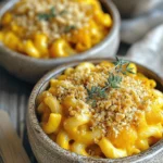 - 2 cups butternut squash, peeled and diced into small cubes - 2 cups elbow macaroni - 3 cups sharp cheddar cheese, freshly shredded - 1 cup creamy mozzarella cheese, freshly shredded - 2 cups vegetable broth - 1 cup whole milk - 1 teaspoon garlic powder - 1 teaspoon onion powder - 1 teaspoon dried thyme - ½ cup panko breadcrumbs (for a crispy topping) - 2 tablespoons olive oil (for panko topping) For this delightful dish, you need fresh, simple ingredients. The butternut squash gives a sweet and creamy base. The elbow macaroni adds that classic pasta feel. Sharp cheddar and creamy mozzarella provide a rich, cheesy flavor. To elevate the taste, use vegetable broth and whole milk. Garlic powder, onion powder, and dried thyme give it depth. If you want a crunchy topping, consider using panko breadcrumbs mixed with olive oil. This adds a fun texture and a golden finish. Use these ingredients to create a comforting meal that warms the soul. For a full recipe, check the details above. 1. Cooking squash in the slow cooker: Start by placing the diced butternut squash in your slow cooker. Pour in the vegetable broth, making sure the squash is well-covered. Set your slow cooker to high and let it cook for about 2 hours. You want the squash to be tender enough to pierce easily with a fork. 2. Pureeing the squash for smoothness: Once the squash is soft, grab an immersion blender. Blend the squash in the slow cooker until it becomes smooth and creamy. If you don’t have an immersion blender, carefully transfer the squash to a regular blender, puree it, and return it to the slow cooker. 1. Adding macaroni and other ingredients: To the smooth butternut squash puree, add the elbow macaroni, whole milk, garlic powder, onion powder, dried thyme, and a good pinch of salt and pepper. Stir everything together well. Make sure the macaroni is coated in the creamy mixture. 2. Cooking time and stirring tips: Cover the slow cooker with the lid and keep cooking on high for another 30 minutes. This will soften the macaroni. Stir occasionally to prevent sticking and help it cook evenly. 1. Mixing in cheese varieties: When the macaroni is soft, it’s time to add the cheeses! Stir in the shredded sharp cheddar and mozzarella cheese. Mix until the cheese is melted and creates a rich, creamy texture. 2. Preparing and applying the panko topping: If you want a crunchy topping, mix the panko breadcrumbs with olive oil. Coat them well. Sprinkle the panko mixture over the mac and cheese. Cover the slow cooker and cook for another 10 minutes on high. This lets the breadcrumbs toast and turn golden. For more delicious details, check out the Full Recipe. To make your mac and cheese creamy, choose high-quality cheese. Freshly shredded cheese melts better than pre-shredded. I love using sharp cheddar and mozzarella for their rich flavors. For a smooth texture, blend the butternut squash well. Use an immersion blender to puree it right in the slow cooker. Spices can really boost the taste. I recommend adding garlic powder, onion powder, and dried thyme. They add warmth and depth. You could also stir in some cooked chicken or turkey for extra protein. This makes the dish more filling and satisfying. Adjust the slow cooker settings based on your timing. If you want it faster, use the high setting. Stir the mixture every so often to avoid sticking. If your mac and cheese seems too thick, add a splash of milk. This keeps it creamy. If it’s too watery, let it cook a bit longer with the lid off. {{image_4}} You can change up the cheese in this dish. Mixing different cheeses makes it fun. Try using gouda or fontina for a rich taste. You can also use a mix of sharp cheddar and creamy mozzarella. Switching the pasta shape can also create new textures. While elbow macaroni is classic, feel free to use shells or rotini. These shapes hold the cheese sauce well and add a twist to your dish. If you want a lighter version, swap whole milk for plant-based milk. Almond milk or oat milk works great and keeps it creamy. You can also cut calories by using less cheese. Just balance it with a bit more butternut squash for flavor. Adding extra veggies is another way to make it healthier. Spinach, kale, or bell peppers boost nutrition and add color. Incorporating seasonal veggies adds flair to your mac and cheese. Try adding roasted Brussels sprouts or sautéed mushrooms during fall. They provide a hearty touch that pairs well with butternut squash. Spicing it up with seasonal herbs can elevate flavors. In the fall, use nutmeg or sage for warmth. In spring, fresh basil or chives can brighten the dish. Remember, the goal is to enjoy your meal while making it your own. Check out the Full Recipe for more details. To keep your butternut squash mac and cheese fresh, store leftovers in the fridge. Use airtight containers to prevent moisture loss. Glass or BPA-free plastic containers work best. Make sure the mac and cheese cools down before sealing the container. This helps avoid condensation and soggy textures. If you want to freeze this dish, let it cool completely first. Portion it into freezer-safe containers. Label each container with the date. When ready to eat, thaw the mac and cheese overnight in the fridge. Reheat it gently in the microwave or on the stove. Add a splash of milk to restore creaminess. In the fridge, your mac and cheese lasts about 3 to 5 days. Always check for signs of spoilage. If it smells off or has a strange color, it’s time to toss it. If you freeze it, it can last up to 3 months. Enjoy your cozy meal without worry by following these tips. For the full recipe, check out the previous section. Yes, you can use frozen butternut squash. Just remember to adjust your cooking time. Frozen squash may take longer to cook. I recommend checking for tenderness after about 2.5 hours. If you find it’s not soft yet, continue cooking until it is. To prep this dish early, cook the squash and puree it. Store the puree in the fridge for up to two days. When you're ready to cook, add the other ingredients and cook in the slow cooker. You can also fully prepare the dish and refrigerate it overnight. Just heat it in the slow cooker the next day. Absolutely! For a vegan option, swap out the cheeses. Use nutritional yeast for a cheesy flavor. You can also try plant-based shredded cheese. For milk, use almond or oat milk, and make sure your vegetable broth is vegan-friendly. This dish pairs well with many sides. Try a fresh green salad for a light touch. Roasted vegetables also make a great match. You might even enjoy it with garlic bread. These sides add color and balance to your meal. This blog post explored how to make a delicious butternut squash mac and cheese. We covered the main and optional ingredients, along with step-by-step instructions for perfecting the dish. I shared tips for creaminess and flavor enhancement, plus storage tips to keep leftovers fresh. Try variations like different cheeses or seasonal veggies for a unique twist. With these insights, you can create a tasty meal that’s easy to make and fun to enjoy. Enjoy your cooking adventure!