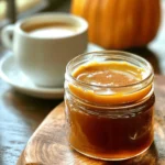 To make this syrup, you need a few main ingredients. Here’s the list: - 1 cup pure pumpkin puree - 1 cup coconut sugar (or substitute with brown sugar) - 1 cup water - 1 teaspoon pure vanilla extract - 1 teaspoon pumpkin pie spice - 1/4 teaspoon fine sea salt Pure pumpkin puree is key. It gives the syrup its rich flavor and creamy texture. Coconut sugar adds a nice sweetness and a hint of caramel. If you can't find coconut sugar, brown sugar works well too. The water helps blend everything together, making it easy to whisk. You can also try other sweeteners. Maple syrup is a great choice. It adds a warm, earthy flavor. Agave nectar is another option. It is lighter and has a mild taste. Each sweetener brings its own flavor and sweetness level. Just keep in mind that some may alter the syrup's texture. When choosing pumpkin puree, look for a can that says "100% pumpkin." Some brands mix in other ingredients, which can change the taste. You can also use fresh pumpkin. Cook it, scoop out the flesh, and blend it until smooth. This way, you get a fresh taste in your syrup. If you want to get really fancy, roast your pumpkin to enhance its sweetness. For the full recipe of Vegan Pumpkin Spice Coffee Syrup, check out the details above. Enjoy making this cozy, flavorful syrup! First, grab a medium saucepan. Add 1 cup of pure pumpkin puree, 1 cup of coconut sugar, and 1 cup of water. Use a whisk or spoon to mix them well. Keep stirring until everything blends into a smooth mixture. This step is key for a tasty syrup! Set the stove to medium heat and bring your mixture to a gentle boil. Once you see bubbles, lower the heat to low. Stir often to stop the syrup from sticking to the pan. This helps the syrup cook evenly and thickens it just right. When your mix simmers, add 1 teaspoon of pure vanilla extract and 1 teaspoon of pumpkin pie spice. Don't forget the 1/4 teaspoon of fine sea salt! These ingredients boost the flavor and make it taste amazing. Cook for another 10-15 minutes, stirring now and then. This lets the flavors blend and the syrup thicken. For the full recipe, check the earlier section. Getting the right syrup thickness is key. Start by simmering your mixture. Stir often to prevent burning. After about 10-15 minutes, check the consistency. If it coats the back of a spoon, you're on track! If you want it thicker, just simmer a bit longer. Remember, it will thicken more as it cools. To make your drink pop, drizzle the syrup over coffee or lattes. Use a squeeze bottle for easy pouring. You can also add a sprinkle of cinnamon on top for a cozy touch. If you want a fun twist, try it on pancakes or waffles. It adds a great flavor and looks beautiful. Don’t let any ingredients go to waste! Use leftover pumpkin puree in smoothies or baked goods. Mix it into oatmeal for a tasty breakfast. The coconut sugar can sweeten many dishes, too. Try it in baked treats or as a topping for yogurt. This way, you make the most of your ingredients while enjoying every bite. {{image_4}} To make an iced vegan pumpkin spice coffee, start with brewed coffee. Let it cool to room temperature. In a glass, add ice cubes and pour in the coffee. Next, drizzle in your homemade vegan pumpkin spice coffee syrup. Stir well to mix the flavors. If you want it sweeter, add more syrup. This drink is refreshing and perfect for warm days. Adding dairy-free milk can change your drink. Almond milk, oat milk, or soy milk works well. Choose one that you enjoy. Pour a splash into your brewed coffee before adding the syrup. This makes the drink creamy and smooth. Adjust the amount of milk to fit your taste. Each type of milk brings its own flavor, so feel free to experiment! You can create new flavors with your syrup. Try adding a hint of maple syrup for extra sweetness. A sprinkle of nutmeg can also enhance the fall taste. If you enjoy chocolate, mix in some cocoa powder. For a spicier kick, add a dash of cayenne pepper. Each twist will give your drink a unique flair. Don't be afraid to mix and match! For more ideas, check the Full Recipe for inspiration. To keep your vegan pumpkin spice coffee syrup fresh, store it in a clean glass jar. Make sure to use a jar with a tight lid. This helps to keep out air and moisture. After making the syrup, let it cool completely at room temperature. Once cool, seal the jar tightly and refrigerate it. Always use a clean spoon when scooping out syrup to avoid contamination. When stored correctly, your syrup lasts up to two weeks in the fridge. I recommend using it within this time for the best flavor. You can drizzle it over coffee, pancakes, or even oatmeal. If you want a stronger taste, try adding more syrup to your drink. Remember, a little goes a long way in bringing that cozy pumpkin spice flavor to your favorite meals. Check your syrup for signs of spoilage before using. If you see mold, discard it right away. A strange smell or off-taste is also a sign that the syrup is no longer good. Always trust your senses. If in doubt, it's better to be safe and throw it out. Keeping an eye on these signs will help you enjoy your homemade delight for as long as possible. Yes, you can! Brown sugar works well as a substitute. It gives a nice, rich flavor. You may also try maple syrup or agave nectar. These options add their own unique taste to the syrup. Feel free to experiment and find what you like best! This syrup lasts up to two weeks in the fridge. Store it in a sealed jar or bottle. Just make sure it cools down completely before sealing. If you notice any changes in smell or color, it’s best to toss it. There are so many ways to enjoy this syrup! Here are a few ideas: - Coffee: Add it to your morning cup for a sweet kick. - Lattes: Mix it into your favorite dairy-free milk for a creamy treat. - Oatmeal: Drizzle over warm oatmeal for extra flavor. - Baking: Use it in baked goods like muffins or pancakes. - Desserts: Top your vegan ice cream with this syrup for a fall twist. You can buy vegan pumpkin spice coffee syrup at specialty stores or online. Look for it in the coffee aisle or health food sections. You can also make your own using the Full Recipe I provided. Vegan pumpkin spice coffee syrup is simple and fun to make. We’ve covered everything from the key ingredients, like pumpkin and sweeteners, to perfecting flavors with extracts. I shared tips on achieving the right consistency and creative ways to serve. You can even try ice versions and dairy-free options! In the end, this syrup will add warm flavors to your coffee and treats. Enjoy your tasty creations, and don’t forget to store them right for lasting freshness. Embrace the spice and enjoy every sip!