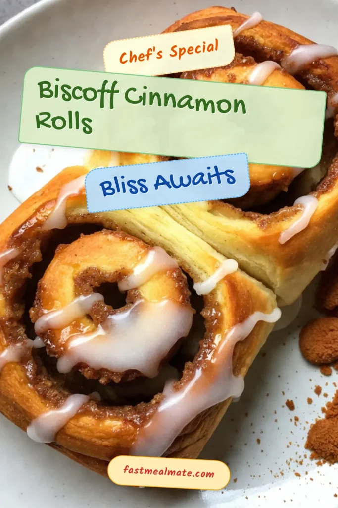 Discover the ultimate treat with these Lotus Biscoff cinnamon rolls! This easy cinnamon rolls recipe combines the rich, buttery flavor of Biscoff spread with a warm and gooey filling. Perfect for dessert lovers looking for unique Biscoff dessert ideas, this guide shows you how to make cinnamon rolls with icing that will wow everyone. Treat yourself today and save this recipe for later! #BiscoffDessert #CinnamonRolls #EasyRecipe #LotusBiscoff
