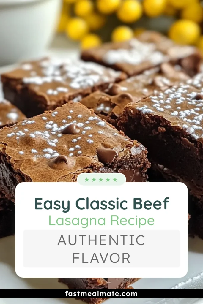 Indulge in the festive spirit with these delicious Gingerbread Brownie Bars! Perfect for your holiday dessert recipes, these chocolate gingerbread bars combine the warmth of gingerbread with rich chocolate for an easy holiday baking experience. These gingerbread brownies are sure to impress at any gathering. Get the recipe and make your celebrations sweeter this season. Don’t forget to save this recipe! #GingerbreadBrownieBars #HolidayDessertRecipes #ChocolateGingerbreadBars #EasyHolidayBakingRecipes