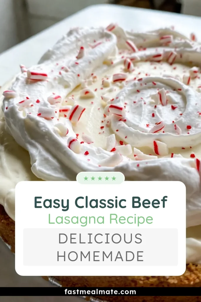 Indulge in this delicious no-bake peppermint white chocolate mousse pie, the perfect addition to your holiday dessert recipes! This easy peppermint dessert combines fluffy white chocolate mousse with a crunchy graham cracker crust, creating a festive mousse pie everyone will love. Ready in just 30 minutes, it's a show-stopping treat for Christmas celebrations. Save this recipe for your next festive gathering! #NoBakePeppermintPie #WhiteChocolateMoussePie #HolidayDesserts #EasyPeppermintDesserts