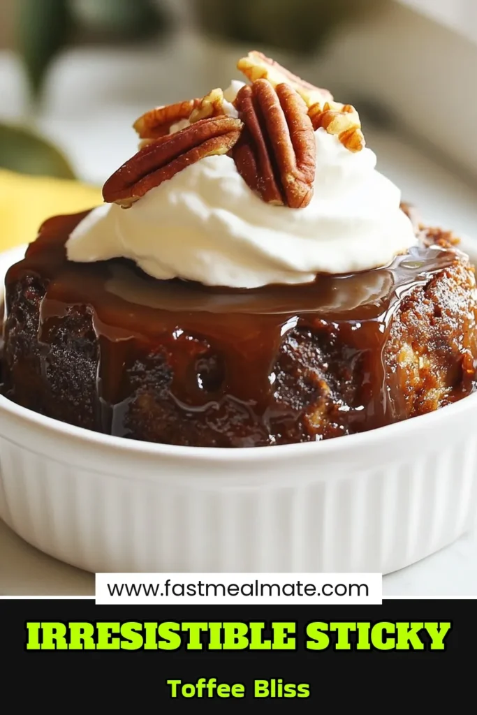 Indulge in the classic British dessert with this easy sticky toffee pudding recipe. Learn how to make sticky toffee pudding with dates for a rich and moist treat. Don't miss out on the delicious toffee sauce recipe that elevates this dessert to a new level of decadence. Perfect for any occasion, this dessert recipe will impress your guests. Try it today! #StickyToffeePudding #DessertRecipes #BritishDesserts #ToffeeSauce