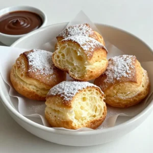 - 2 cups all-purpose flour - 1/4 cup granulated sugar - 2 teaspoons baking powder - 1/2 teaspoon salt - 1/4 teaspoon ground nutmeg - 1 large egg - 1/2 cup whole milk - 1 tablespoon vanilla extract - 1/4 cup unsalted butter, melted - Vegetable oil for frying - Powdered sugar for dusting To make these beignets, you will need basic pantry items. Most of the ingredients are easy to find. This simple list helps you gather everything quickly. - You can use alternative flours like whole wheat or almond flour. - For dairy-free options, try almond milk or oat milk. - If you want less sugar, use honey or maple syrup instead. These substitutions let you customize your beignets. You can make them fit your diet or taste better. Remember, each change can change the final taste and texture! {{ingredient_image_2}} In a large bowl, mix the dry ingredients. Add 2 cups of all-purpose flour. Then, add 1/4 cup of granulated sugar. Next, mix in 2 teaspoons of baking powder. Add 1/2 teaspoon of salt and 1/4 teaspoon of ground nutmeg. Whisk it all together until no lumps remain. In a separate bowl, crack 1 large egg. Beat the egg lightly with a fork. Add 1/2 cup of whole milk and 1 tablespoon of vanilla extract. Pour in 1/4 cup of melted unsalted butter. Whisk until the mixture is smooth and blended well. Gradually pour the wet mixture into the dry bowl. Mix gently until just combined. It&rsquo;s okay if the batter is a bit lumpy. Cover the bowl with a clean towel. Let the dough rest for about 30 minutes. In a deep fryer or pot, heat 2 inches of vegetable oil. Aim for a temperature of 350&deg;F (175&deg;C). While the oil heats, dust a clean work surface with flour. Roll the rested dough to about 1/2 inch thick. Cut the dough into 2-inch squares using a sharp knife. Carefully drop a few squares into the hot oil. Fry for 2-3 minutes on each side until golden brown. Use a slotted spoon to remove the beignets from the oil. Place them on a plate lined with paper towels. While warm, dust them generously with powdered sugar. Serve in a charming basket with parchment paper. For fun, pair with whipped cream or chocolate sauce. To make fluffy beignets, avoid overmixing the dough. Mix just until the wet and dry ingredients combine. It's okay if the batter is a bit lumpy. Overmixing makes the beignets tough. Next, let the dough rest for about 30 minutes. This helps the dough rise a bit and improves the texture. A good rest makes your beignets light and airy. Oil temperature is key for frying beignets. Heat the oil to 350&deg;F (175&deg;C). Use a candy thermometer to check the heat. If the oil is too hot, the outside cooks too fast, leaving the inside raw. If it's too cool, the beignets absorb too much oil. Fry only a few at a time to ensure even cooking. This way, they won&rsquo;t stick together and cook evenly. Serve your beignets in a nice basket lined with parchment paper. A light dusting of powdered sugar adds a sweet touch. For extra fun, offer dips like whipped cream or rich chocolate sauce. This makes your beignets even more inviting and tasty. You can also try serving them with fresh fruit or berries for a pop of color. Pro Tips Use Fresh Ingredients: Ensure your baking powder is fresh for the best rise and fluffiness in your beignets. Monitor Oil Temperature: Use a thermometer to keep the oil at a consistent 350&deg;F (175&deg;C) for perfectly cooked beignets. Resting the Dough: Allowing the dough to rest is crucial as it helps improve the texture and flavor of the beignets. Dust with Powdered Sugar: Dust the beignets with powdered sugar while they're still warm for better adherence and a sweeter finish. {{image_4}} You can play with flavors in many ways. Add chocolate chips to the dough for a sweet twist. Or, try mixing in fruit purees like raspberry or strawberry for a fruity touch. You can also change the spices. Use cinnamon or cardamom to give your beignets a warm kick. These small changes can make your beignets unique! If you need gluten-free beignets, switch to a gluten-free flour blend. This will keep the texture light and fluffy. For vegan options, replace the egg with flaxseed meal mixed with water. Use almond milk instead of whole milk. You can also use coconut oil instead of butter. These swaps keep the beignets delicious for everyone. Stuffed beignets can be a fun surprise! You can fill them with cream cheese, jam, or even Nutella. To properly stuff the dough, make a small ball and flatten it. Place a spoonful of filling in the center. Pinch the edges closed. Fry them as usual, and enjoy the burst of flavor inside. To keep your beignets fresh, you should cover them well. Use plastic wrap or an airtight container. Place them in the fridge if you plan to eat them later. They will stay good for about two days. Storing them this way helps keep their soft texture. When it's time to enjoy your beignets again, reheating is key. You can use an oven or a toaster oven for the best results. Heat them at 350&deg;F (175&deg;C) for about 5-7 minutes. This will make them warm and crispy again. If you want to freeze your beignets, do this right after they cool. Place them in a single layer on a baking sheet and freeze for about an hour. Once frozen, transfer them to a freezer bag. They can last up to a month in the freezer. To defrost, take them out and let them sit at room temperature for about 30 minutes before reheating. This way, you get to enjoy that fresh taste again! Beignets are sweet, fluffy pastries. They are deep-fried and often dusted with powdered sugar. Originating from France, they hold a special place in New Orleans culture. At breakfast or dessert, these treats bring joy to many. Yes, you can make the dough ahead of time. Prepare the dough and cover it well. Store it in the fridge for up to 24 hours. This allows the flavors to deepen. Just remember to let it rest at room temperature for 30 minutes before frying. The oil is ready when it reaches 350&deg;F (175&deg;C). You can use a candy thermometer for accuracy. Another trick is to drop a small piece of dough into the oil. If it sizzles and rises, the oil is hot enough. Beignets pair well with many dips and drinks. Here are some ideas: - Whipped cream for a light touch - Rich chocolate sauce for a sweet treat - Fresh fruit preserves for a fruity twist - Coffee or hot chocolate to warm up your morning This blog post covered everything you need to know about making beignets. We explored the essential ingredients and offered tasty substitutions. You learned step-by-step how to prepare and fry your dough. We also shared tips to help you perfect your beignets. In the end, with the right techniques and a bit of creativity, you can make these treats your own. Enjoy your cooking adventures and impress your friends and family with delicious, homemade beignets!