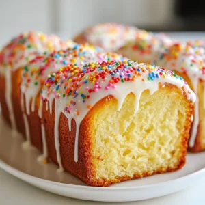 To make Christmas Sprinkle Vanilla Bread, gather these key ingredients: - 3 cups all-purpose flour - 1 tablespoon baking powder - &frac12; teaspoon salt - 1 teaspoon ground cinnamon - &frac12; cup unsalted butter, softened - 1 cup granulated sugar - 3 large eggs, at room temperature - 1 tablespoon pure vanilla extract - 1 cup whole milk, at room temperature - &frac12; cup colorful sprinkles, plus more for decoration - &frac12; cup powdered sugar (for icing) - 1-2 tablespoons milk (for icing consistency) These ingredients create a soft and tasty bread full of flavor and fun. If you need substitutes, here are some options: - Flour: Use whole wheat flour for a healthier version. - Butter: Coconut oil works well as a dairy-free alternative. - Sugar: Brown sugar can add a richer flavor. - Eggs: Replace with flax eggs (1 tablespoon flaxseed meal + 2.5 tablespoons water). - Milk: Almond or oat milk are good non-dairy choices. - Sprinkles: Use chocolate chips or dried fruit for different flavors. These swaps let you customize the bread to your taste and dietary needs. To make your bread extra festive, try these toppings: - Drizzle more icing on top before serving. - Add crushed nuts for a crunchy texture. - Use seasonal fruits like cranberries or pomegranate seeds. - Top with whipped cream for a delightful treat. These additions make your Christmas Sprinkle Vanilla Bread even more special and eye-catching. Enjoy the process and have fun decorating! {{ingredient_image_2}} 1. Start by preheating your oven to 350&deg;F (175&deg;C). This step is key for even baking. 2. Grease a 9x5-inch loaf pan. You can also line it with parchment paper for easy removal. 3. In a medium bowl, combine and whisk these dry ingredients: - 3 cups all-purpose flour - 1 tablespoon baking powder - &frac12; teaspoon salt - 1 teaspoon ground cinnamon Set this mixture aside for later. 4. In a large mixing bowl, cream together: - &frac12; cup unsalted butter, softened - 1 cup granulated sugar Use a hand mixer or stand mixer on medium speed for 3-4 minutes. The mixture should be light and fluffy. 5. Add in three large eggs, one at a time. Mix well after each addition. Then, stir in 1 tablespoon of pure vanilla extract until combined. 6. Gradually add the dry mixture to the wet mixture. Alternate this with 1 cup of whole milk. Start and finish with the flour mixture. Mix just until combined to keep the bread light. 7. Gently fold in &frac12; cup of colorful sprinkles. This adds a festive touch to your batter. 1. Carefully pour the batter into the prepared loaf pan. Use a spatula to smooth the top. 2. Place the loaf pan in the oven and bake for 50-60 minutes. 3. Check if it's done by inserting a toothpick into the center. It should come out clean. 4. Once baked, take the pan out of the oven. Let the bread cool in the pan for about 10 minutes. 5. Gently transfer the bread to a wire rack to cool completely. 1. In a small bowl, whisk together: - &frac12; cup powdered sugar - 1-2 tablespoons milk Mix until smooth and drizzle-able. Adjust the consistency by adding more milk if needed. 2. Once the bread is fully cooled, drizzle the icing over the top. 3. For a final festive touch, sprinkle additional colorful sprinkles on top. This bread is now ready to be sliced, served, and enjoyed! To get the best texture for your Christmas Sprinkle Vanilla Bread, follow these steps: - Use room temperature ingredients. This helps them mix well. - Do not over-mix the batter. This can make the bread tough. - Fold in the sprinkles gently. This keeps them from sinking. When you bake, the oven temperature matters. Always preheat it to 350&deg;F (175&deg;C). This ensures even cooking. Check your bread with a toothpick. If it comes out clean, your bread is ready. Here are some mistakes to steer clear of: - Skipping the weighing of flour. Too much flour can lead to dense bread. - Not creaming the butter and sugar enough. This step adds air for a light texture. - Forgetting to grease the pan. This can make the bread stick and break. Make sure to set a timer. It helps keep track of baking time. If your bread is browning too fast, cover it with foil. Here are tools that make baking easier: - A 9x5-inch loaf pan. This size works best for this recipe. - A hand mixer or stand mixer. They save time and mix better. - Measuring cups and spoons. Accurate measurements are key to great bread. - A whisk for dry ingredients. It helps mix them evenly. Having these tools ready will make your baking smoother. Happy baking! Pro Tips Use Room Temperature Ingredients: Make sure your butter, eggs, and milk are at room temperature. This helps create a smoother batter and ensures better incorporation of ingredients, leading to a light and fluffy bread. Don&rsquo;t Overmix: When combining the dry and wet ingredients, mix just until combined. Overmixing can develop gluten and result in a dense texture instead of a light loaf. Customize Your Sprinkles: Feel free to use holiday-themed sprinkles or even chocolate chips for a different flavor twist. This can add a personal touch to your festive bread. Check for Doneness: Insert a toothpick into the center of the bread to check for doneness. If it comes out clean or with a few crumbs attached, your bread is ready. Avoid opening the oven too early to prevent collapsing. {{image_4}} You can elevate the flavor of your Christmas Sprinkle Vanilla Bread easily. Here are some ideas: - Citrus Zest: Add zest from lemon or orange for a bright taste. - Nuts: Chopped walnuts or pecans add a nice crunch. - Dried Fruit: Diced cranberries or raisins give a sweet chew. Mix these in with the sprinkles for a tasty twist. Each option brings a unique flair, making your bread special. You can still enjoy this bread if you need gluten-free or dairy-free options. Here&rsquo;s how: - Flour: Use a gluten-free all-purpose blend. Check that it includes xanthan gum. - Butter: Substitute with coconut oil or a dairy-free spread. - Milk: Use almond milk or oat milk for a great taste. These changes keep the spirit of the dish while fitting your needs. Serving your Christmas Sprinkle Vanilla Bread can be fun and festive. Here are some ideas: - Toast It: Serve warm slices with butter or jam. - French Toast: Dip slices in egg and fry for a sweet breakfast treat. - Dessert Board: Place the bread on a platter with fruit, cheese, and chocolate. These ideas make each bite special and add joy to your holiday table. To keep your Christmas Sprinkle Vanilla Bread fresh, store it in an airtight container. This helps trap moisture and keeps the bread soft. You can also wrap it tightly in plastic wrap or aluminum foil. Place it in a cool, dry place away from direct sunlight. The bread stays tasty for up to three days at room temperature. Freezing is a great option if you want to save your bread for later. First, let the bread cool completely. Then, slice it into pieces for easy access. Wrap each slice tightly in plastic wrap or aluminum foil. Place the wrapped slices in a freezer-safe bag. Label the bag with the date. The bread can stay fresh for up to three months in the freezer. When you're ready to enjoy, simply thaw at room temperature. To bring your bread back to life, reheating is key. Preheat your oven to 350&deg;F (175&deg;C). Place the bread on a baking sheet and cover it with aluminum foil. This keeps it from drying out. Heat for about 10-15 minutes or until warmed through. If you prefer, you can also use a microwave. Heat individual slices for about 15-20 seconds. This method works well and keeps the bread soft. Enjoy your festive treat warm! Yes, you can make this bread ahead of time. Bake it a day or two in advance. Once cooled, wrap it tightly in plastic wrap. This will keep it fresh. Store it at room temperature or in the fridge. Just remember to let it warm up before serving. To make this bread vegan, swap the eggs for flax eggs. Mix 1 tablespoon of ground flaxseed with 2.5 tablespoons of water. Let it sit for 5 minutes to thicken. Use plant-based butter instead of regular butter. Choose a non-dairy milk like almond or oat milk. These simple swaps work well and keep the bread tasty. If you lack colorful sprinkles, don&rsquo;t worry! You can use chocolate chips or nuts instead. Chopped dried fruit can add color too. Even plain bread tastes great. Just remember, the sprinkles add fun and color. So, if you find some, use them next time! This blog covered how to make Christmas Sprinkle Vanilla Bread. We explored essential ingredients, helpful substitutes, and tasty toppings. I shared step-by-step instructions and useful tips to perfect your baking. Variations include gluten-free options and fun ways to serve. We also discussed storage techniques and answered common questions. Enjoy making this bread. It will add joy to your celebrations. Baking is fun and brings everyone together. Celebrate the season with this tasty treat!